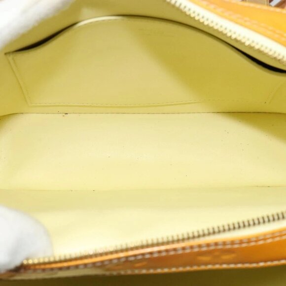 LOUIS VUITTON Monogram Vernis Marley Backpack Yellow - Picture 10 of 16